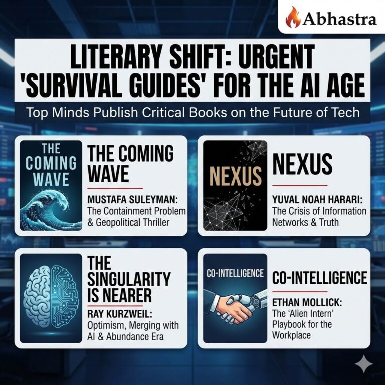 Literary Shift: Top Tech Minds Publish Urgent “Survival Guides” for the AI Age